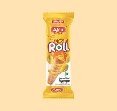 Mango Cream Roll